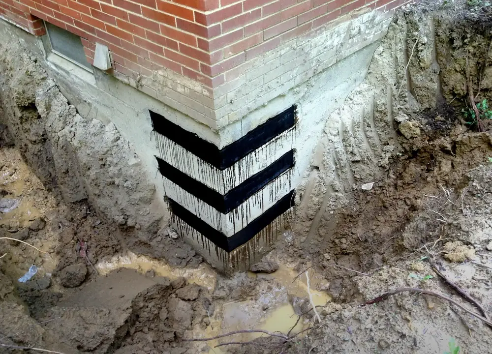 Exterior Foundation Waterproofing by Sferra Waterproofing