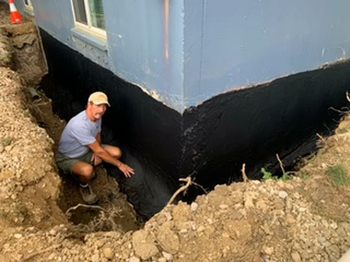 Exterior Waterproofing project photo by Sferra Waterproofing