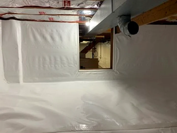 Vapor Barrier project photo by Sferra Waterproofing