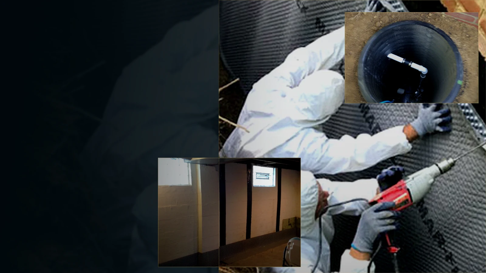 Sferra Waterproofing basement and foundation project work